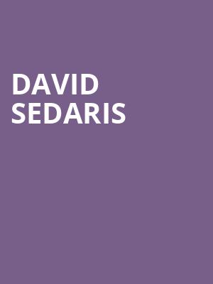 David Sedaris, Pikes Peak Center, Colorado Springs