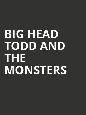 Big Head Todd and the Monsters, Pikes Peak Center, Colorado Springs
