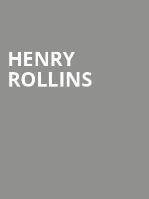 Henry Rollins, Stargazers Theatre, Colorado Springs