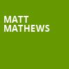 Matt Mathews, Pikes Peak Center, Colorado Springs