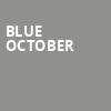 Blue October, Pikes Peak Center, Colorado Springs